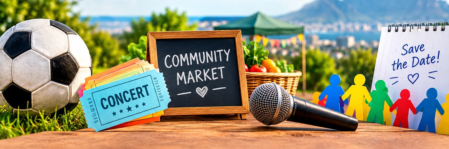 Load Your Community Events onto our Calendar for FREE!